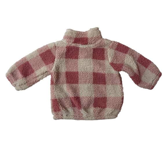 Carters Baby Outfit Set 3-Piece: Sherpa Jacket Jumpsuit & Pants Size 3M - New - Picture 4 of 9